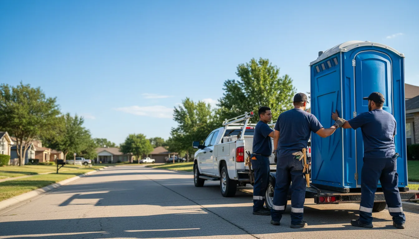 Portable Toilet Rental in Friendswood, TX near me